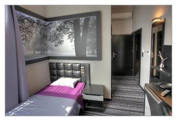 Фото номера Стандартный одноместный номер с душем Отель Villa Park г. Седльце 10